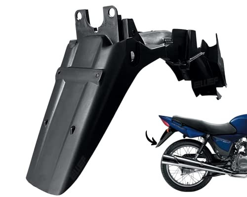 Paralama Traseiro B Cg Titan 150 04 a 2008 Preto Melc 172701