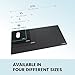 Perixx DX-1000M Waterproof Gaming Mouse Pad with Stitched Edge - Non-Slip Rubber Base Design for Laptop or Desktop Computer - M Size 9.84x8.27x0.08 Inches