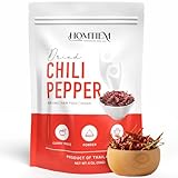 Homtiem Organic Red Jinda Dried Chili Peppers 4 Oz, The Secret of Spiciness and Flavor, Bold and Natural Heat, Perfect for Adding Flavor and Spice to Any Cuisine from from Asian to Western (Mild Hot)