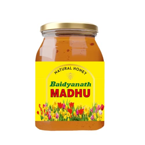 Image of Baidyanath Madhu - 1kg | No Sugar Adulteration |Natural Immunity Booster & Antioxidant Powerhouse| Weight Management, Cough Relief, Natural Honey & Sore Throat Relief