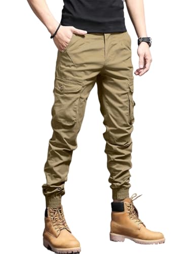 crazynekos Casual Overalls Functional Loose Trousers Tactical Harem Hip Hop Streetwear Techwear Cargo Pants for Men