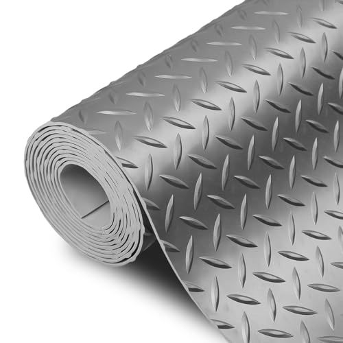 Garagevloer met natuursteenlook - - vloeren, antislip-oplossingen, belijningen, pvc