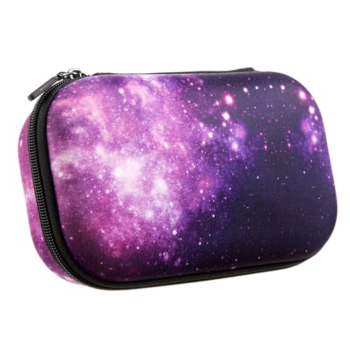 ZIPIT Galaxy Pencil Box for Girls, Cute Pencil Case for School, Large Capacity Stationery Organizer Box
