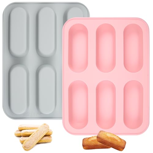 2 Pièces Moule Barre de Céréales, Anti-Adhésif Moule à Biscuits, ...
