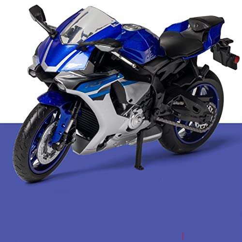 �͌^�ߋ� �I�[�g�o�C�̂�������̃R���N�V�����ɓK�����郄�}�n YZF-R1 �_�C�L���X�g�o�C�N���f�� �a�����v���[���g �q�� �������� �J�[�R���N�V���� 1:12(Blue with box)
