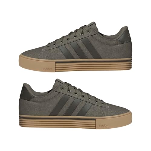 adidas Unisex-Adult Daily 4.0, Olive Strata/Shadow Olive/Gum, 9/10 by adidas - Used condition - Image 7