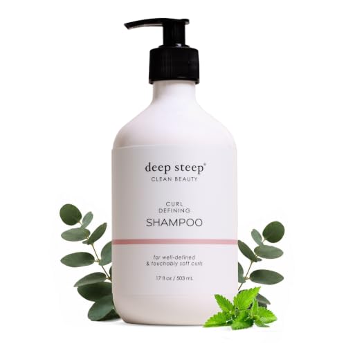Deep Steep Curl Defining Shampoo, 17oz – Sulfate-Free, Vegan