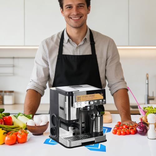 Sliding Mat for Ninja Luxe Coffee Machine - Anti-Slip Accessories for ES601UK ES701UK Series - 33x32 cm - Image 7