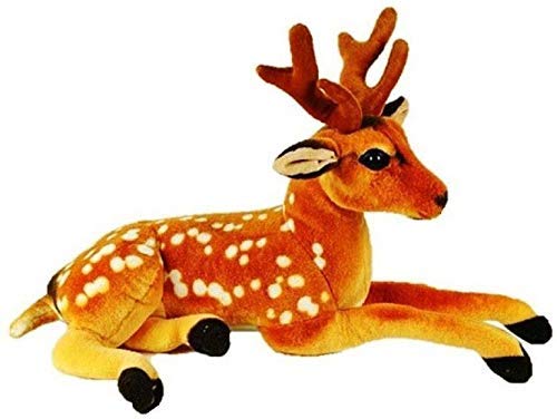 TEDSTREE 50cm Skin Friendly Cute Deer Stuffed Plush Soft Toy for Kids Lovable Huggable Perfect Present for Birthday, Babies & Childern - (Brown) (B098JQYKDL) Amazon Price History, Amazon Price Tracker