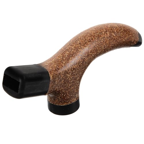 ABOOFAN Walking Stick Handles Wood Walking Cane Handle Replacement Trekking Pole Grips Hiking Pole Handle Grip Repair Parts