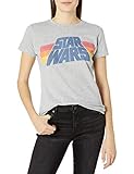 Star Wars Juniors Slant Logo Stripe Graphic Tee