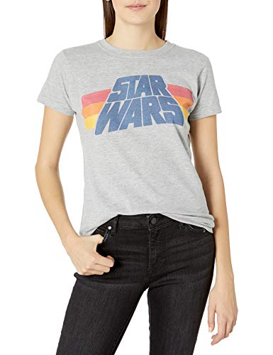 Junior's Star Wars Stripe Logo T-Shirt