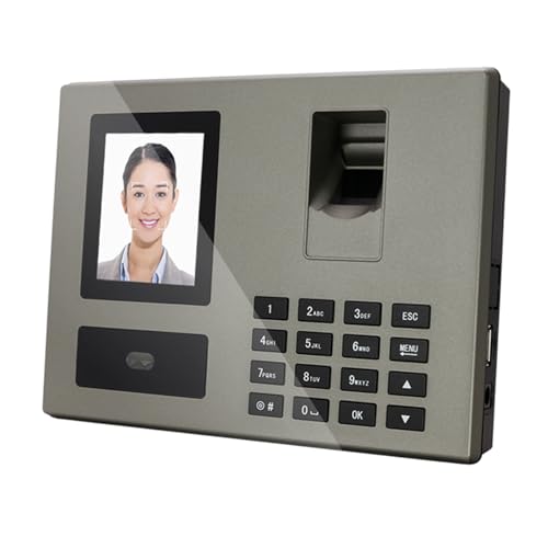 Machine de pointage avec double caméra infrarouge et écran TFT pour enregistrement sans erreur
