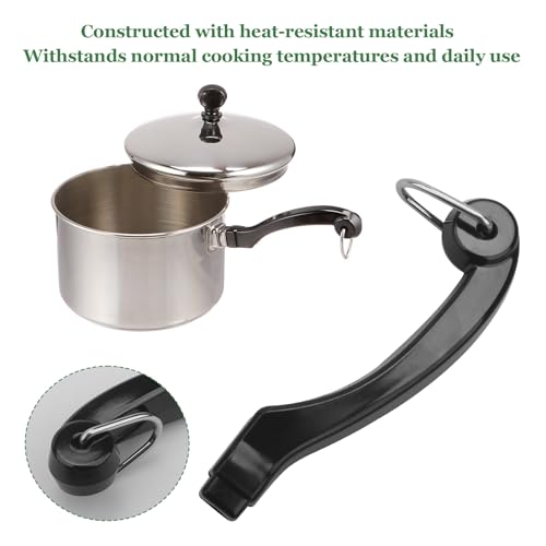 GEAIN P08-031 Saucepan Handle Short Replacement for Farberware Pan Handle, Fits for Farberware Pots and Sauce Pan