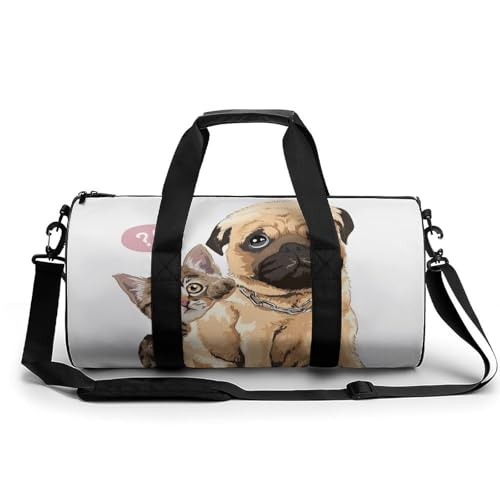 Sac de sport gym chat chien voyage camping duffel bag
