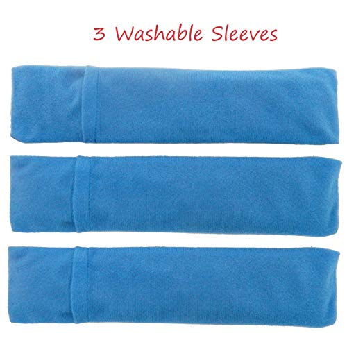 Perineal Cooling Pad, Postpartum Cold Packs Gel Bead Ice Pack Cold Therapy For Women After Pregnancy And Delivery, 2 Ice Pack And 3 Cover (Blue Gel Bead Ice Pack) #TOP5