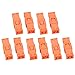 Fafeicy 10Pcs 2 Cores Wire Connectors, OJ616 Male Female LED US Plug Terminal Block, 0.3-0.75mm2 Wiring Range, for Lighting Electronics, Terminals