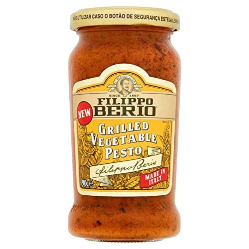 Filippo Berio Grilled Vegetable Pesto,190 g, Yellow & Gloden (B09JYT1H96) Amazon Price History, Amazon Price Tracker