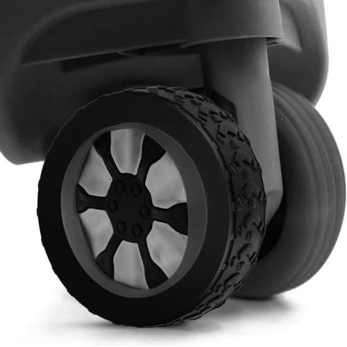 Angoily 8pcs Luggage Wheel Silicone Protective for Suitcases Easy to Install Foot Quiet Rolling Protectors and Stylish Luggage Accessories3