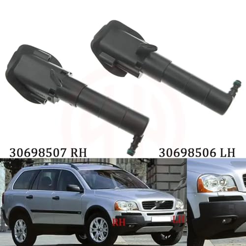 Buse de pulvérisation lave-phare Volvo XC90 cache droit cassé solution 30698507 - 2