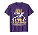 Bear Attack Tip If Attacked Play Dead Funny Camping Outdoor T-Shirt