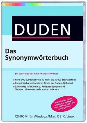 Duden - Das Synonymwörterbuch: Ein Wörterbuch sinnverwandter Wörter (Duden Bibliothek)