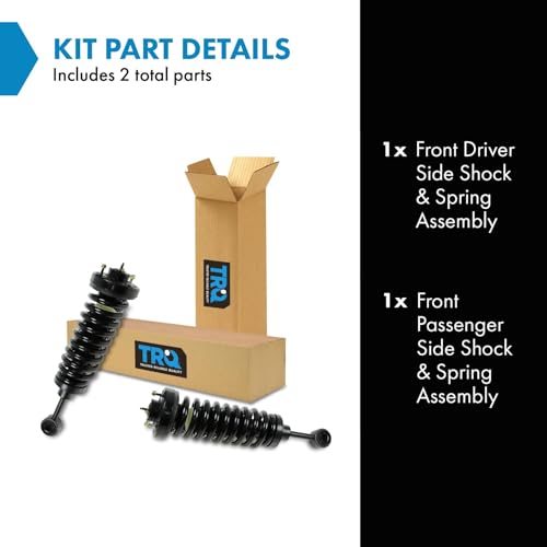 Image of TRQ Strut Shock & Spring Assembly Front LH & RH Pair Set for Expedition Navigator