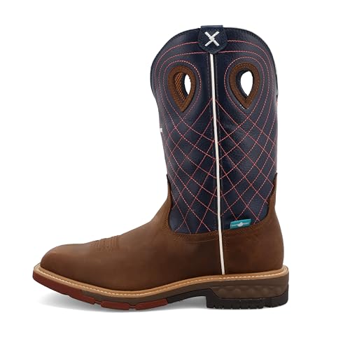 Image of Twisted X Men's 12 inch Pull on Alloy Toe Waterproof Western Work Boot