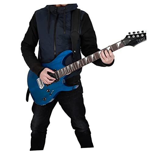 DIKACA Sangle De Ukulélé En Cuir 1 Pièce Sangle De Basse En Coton Sangles Réglables Ceinture Arrière De Décompression Ceinture De Verrouillage De Guitare - Les Beatles, Paul McCartney, John Lennon, RIngo Starr, George Harrison DIKACA Sangle De Ukulélé En Cuir 1 Pièce Sangle De Basse En Coton Sangles Réglables Ceinture Arrière De Décompression Ceinture De Verrouillage De Guitare – Image 3
