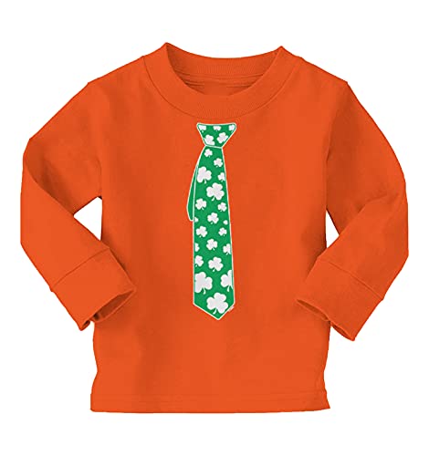 Shamrock Tie - Irish St. Patty's Day Infant/Toddler Cotton Jersey T-Shirt