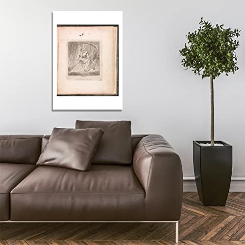 William Blake Water affiche encadrée grand format poster art salon mat XL - 5