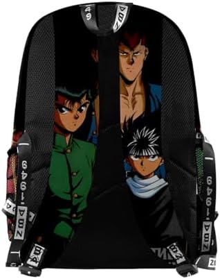 Anime Yu Yu Hakusho Backpack Daypack Laptop Bag Schoolbag School Bag 7 image 5