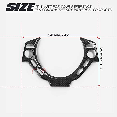 EPR for Nissan GTR R35 Dry Carbon Interior Steering Wheel Switch Panel (LHD/RHD)