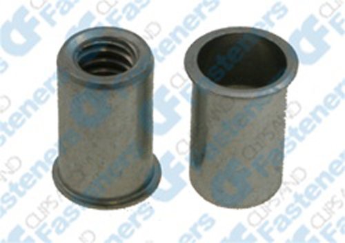 100 1/4-20 U.S.S. Thin Sheet Steel Nutserts
