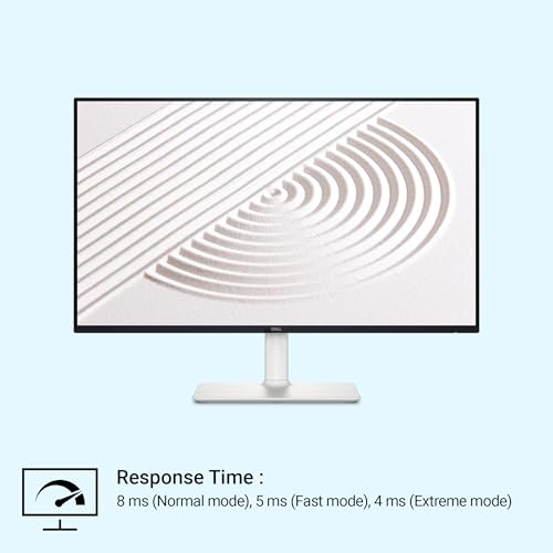 Image of Dell S2725HS Silver 68.58cm /27 inch FHD Monitor 100Hz, Dual Speaker, 4ms(Extreme), 1500:1 Contrast Ratio, 99% sRGB, Ficker-Free, Brightness:300 cd /m2, Ports: 2X HDMI, Tilt Swivel Pivot Height Adjustable