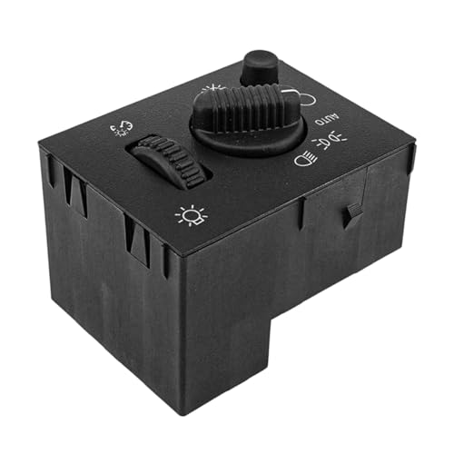 SWPHRT Car Headlight Switch Headlamp Dimmer Control Vehicle Headlamp Control OEM# 19381535 Automotive Fog Lamp Switch Replacement Accessories Compatible with Sierra Escalade Yukon