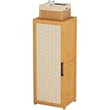 Shoe Storage Cabinet Cabinets Hallway Slim Cupboard Cupboards Hallways Slimline，Tall Narrow Bamboo Shoe Cabinet with Door, Freestanding Shoe Rack for Entryway, Hallway, Closet - Stylish Stor