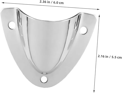 Miniatura 2 de Uonlytech 4 unids Rv Vent Rv Accesorios Barco Accesorios Marine Louvered Vent Barco Ventilación de Aire de Acero Inoxidable Ventilación Alambre