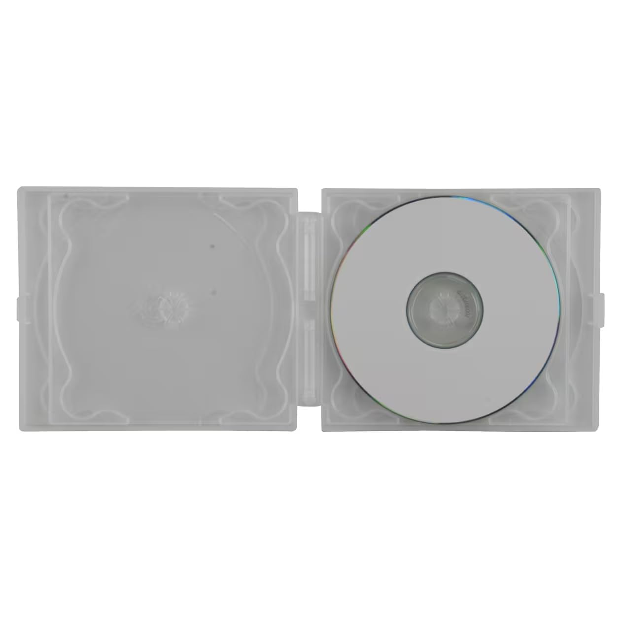 Amazon.co.jp：無印良品 ポリプロピレンCD・DVDケース 半透明 約W145 
