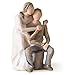 Willow Tree You and Me, Sculpted Hand-Painted Figure (Lighter Skin Tones & Hair Color)