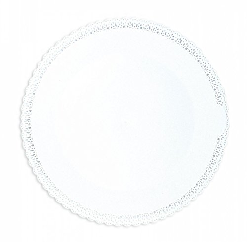 ScrapCooking Round Cake Plate, White