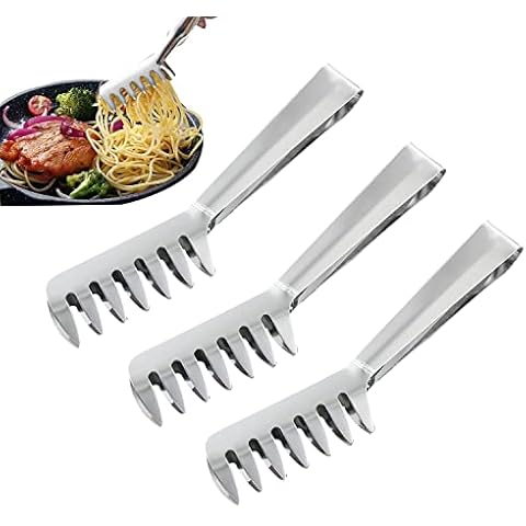 Auswalar Stainless Steel Pasta Tongs Cover