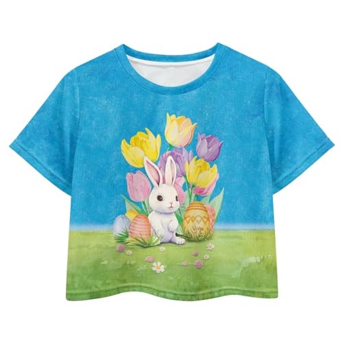 YEXIATODO Crop Tops for Girls Girl Shirts Cute Outfits Cute Clothes for Teen Girl Summer Clothe 6-16 for Casual2