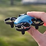 Veeniix V995 Mini Drones for Kids 8-12 and Beginners,Indoor RC Quadcopter,Small Helicopter Plane with 3D Flips,360° Rotation,Circle Fly,Auto Hover,Headless Mode and 3 Batteries,Gift for Boys and Girls