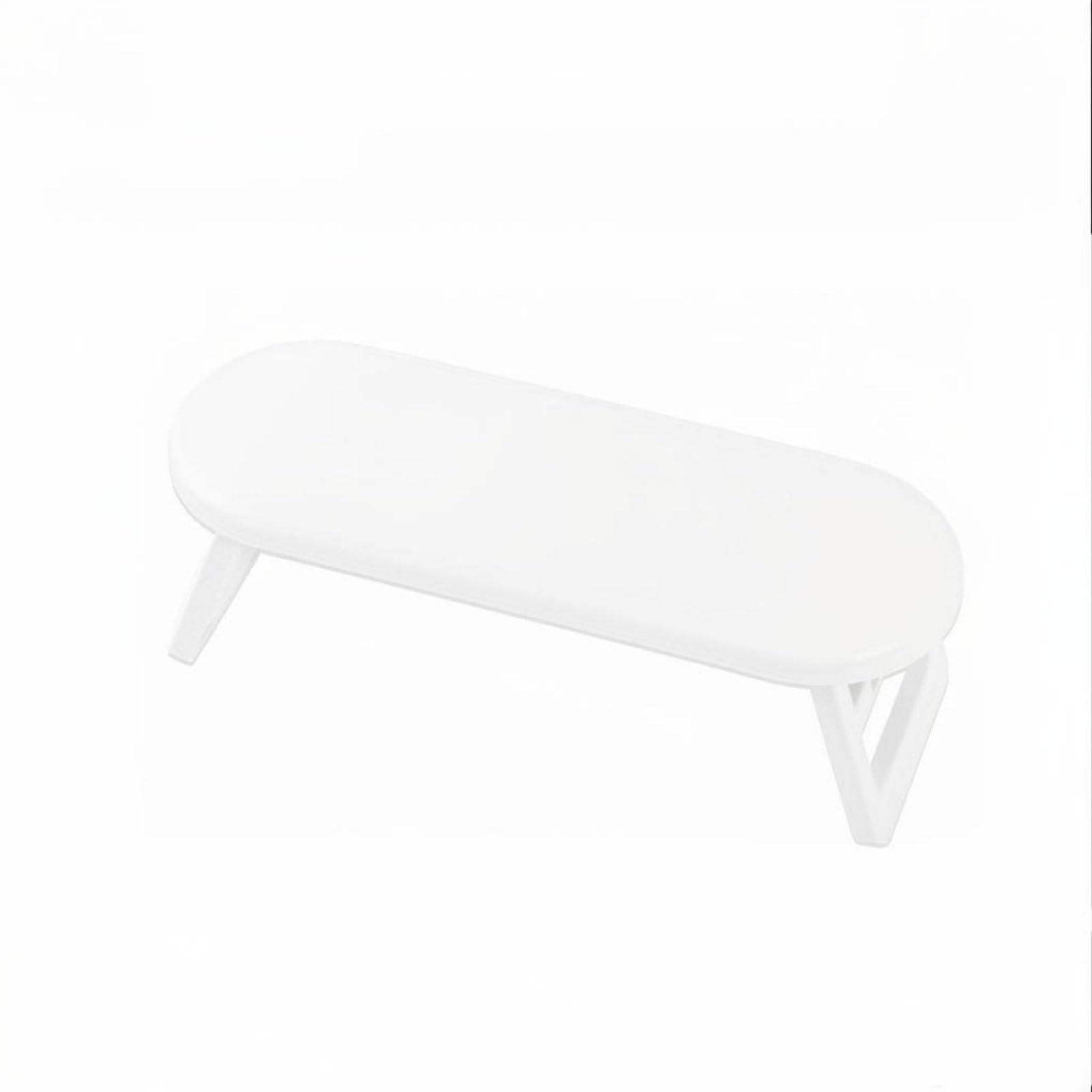 Portable Foldable Nail Arm Rest Ergonomic Manicure Hand Rest Easy to Clean Manicure Wrist Pillow for DIY Manicurists, Home Use, White-image-6