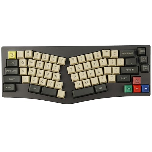 Image of ZDA Proifile Pacman Five Dye PAC PBT Key caps Custom Sublimation keycaps for MX Mechanical Gaming Keyboard (ZDA Pacman 5 Keys)
