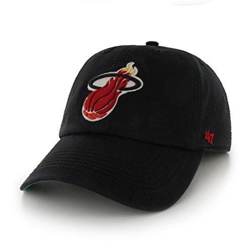 NBA Miami Heat '47 Franchise Fitted Hat, Black, Small