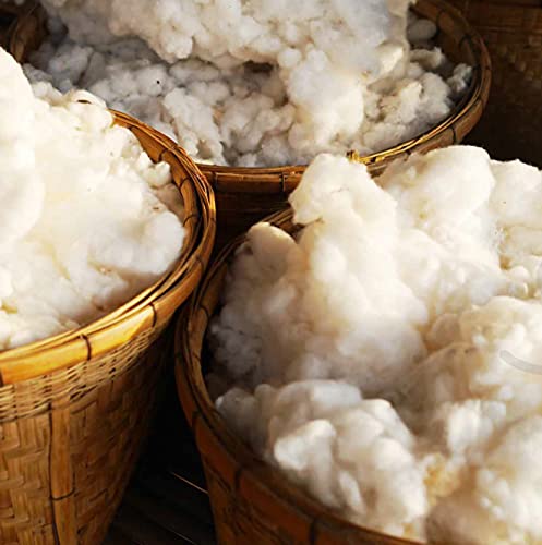 Ht Design Twin Size Premium New Zealand Washable Wool Comforter, All Season Blanket, 100% Cotton Cover Fabric, Medium Weight Wool Fill, Wool Duvet Quilt, Size 68”X90” #TOP6