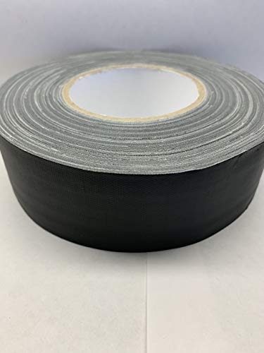 Image of ALLTADESPOT Gaffers tape heavy duty dark tape Real Premium Grade, BLACK 2 Inch X 60 YD PACKAGE OF 2 ROLLS
