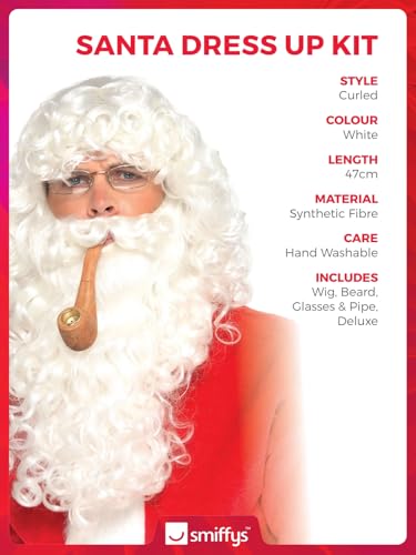 Kit accessoires Père Noël pour éviter un déguisement raté